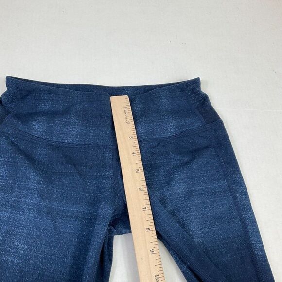 Athleta Womens Ankle Leggings Blue Yoga Pilates Running Stretch Pull On Size XS - Picture 7 of 12